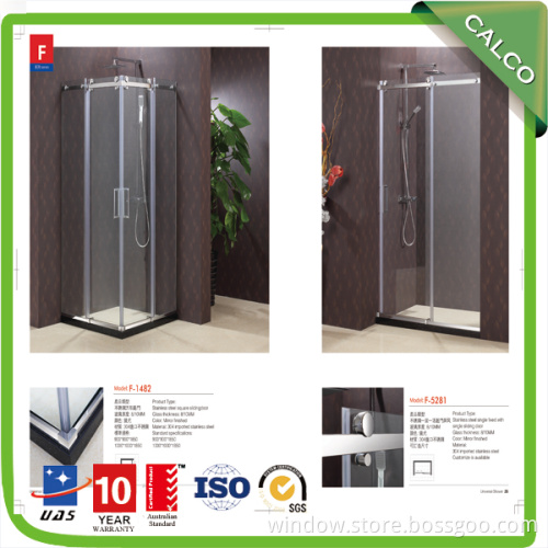 Frameless Swing Shower Hinge Door